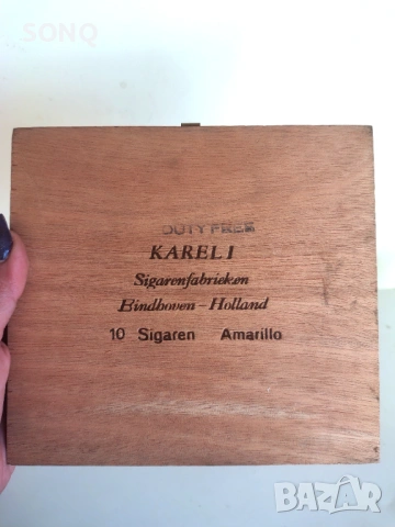 Изключително Рядка Колекционерска Кутия От Пури -„Karel I“, снимка 3 - Колекции - 54590821