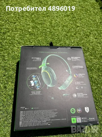 Геймърски слушалки Razer Barracuda X Chroma, снимка 3 - Слушалки за компютър - 55402945