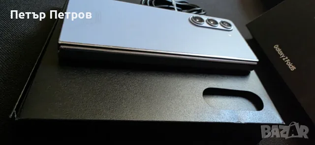 Samsung Galaxy Z Fold 5 12BG RAM 256GB Icy Blue ПЪЛЕН КОМПЛЕКТ-САМО НА МАЛЪК ДИСПЛЕЙ!, снимка 7 - Samsung - 55311001
