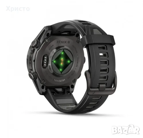 НОВ!!! Смарт часовник GARMIN Fenix 8, 43mm, AMOLED Sapphire, Carbon Gray, снимка 2 - Смарт часовници - 55629050