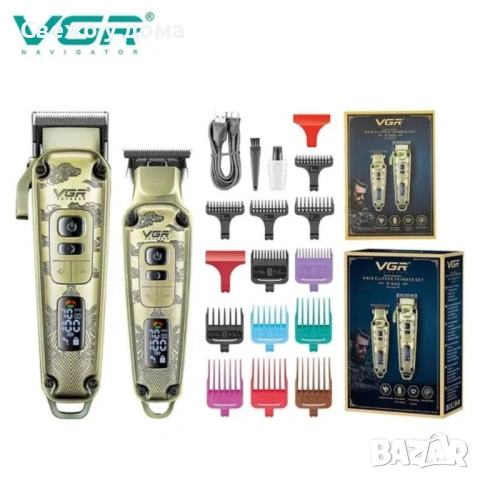 Професионален комплект за подстригване VGR V-643 – Всичко, от което се нуждаете за перфектен стил у 
