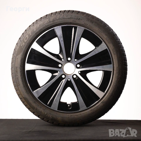 Комплект 4броя Гуми Pirelli Sottozero 3 215/45R18 100V DOT3921| Джанти 8Jx18H2-N ET43 A2134013700 | , снимка 2 - Гуми и джанти - 54862007