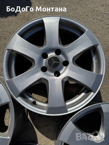 Алуминиеви джанти Мерцедес МЛ / Mercedes ML 17” Autec, снимка 4 - Гуми и джанти - 55152513
