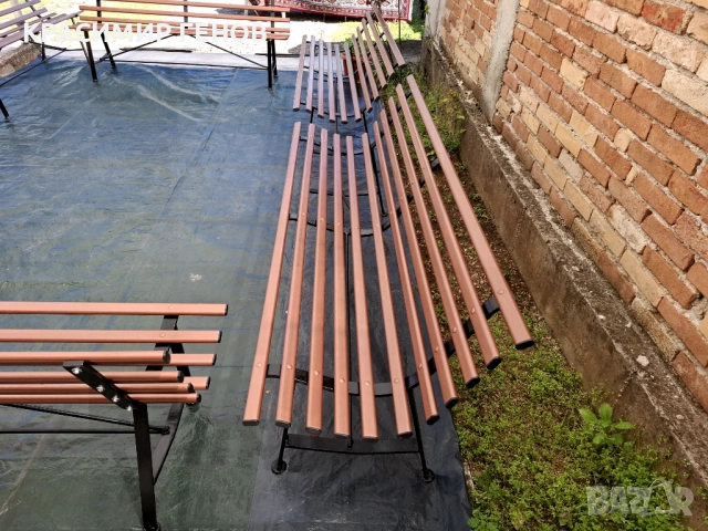 Продавам метални градински пейки, снимка 14 - Градински мебели, декорация  - 54247588