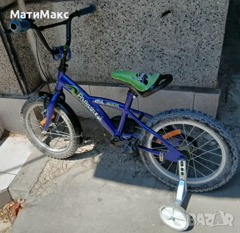 Детско колело PASSATY 16 " + колелца, снимка 3 - Детски велосипеди, триколки и коли - 55596261