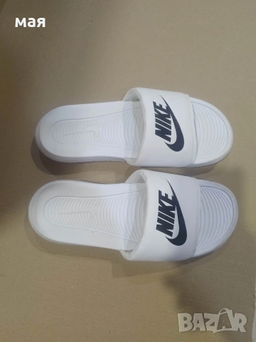 Nike-42 чехли бели, снимка 2 - Мъжки чехли - 55289641
