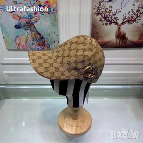 Унисекс шапки Miu Miu BALENCIAGA Gucci chanel, снимка 3 - Шапки - 54593271