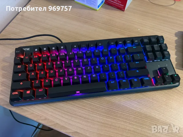 Механична клавиатура fnatic MiniStreak Speed, снимка 3 - Клавиатури и мишки - 55602731