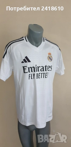 Adidas  Real Madrid Aeroready Mens Size M НОВО! ОРИГИНАЛ! Мъжка Тениска!, снимка 4 - Тениски - 54886937