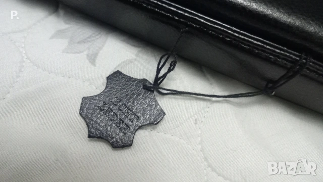 Черна кожена чанта , снимка 9 - Чанти - 53140162