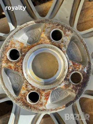 4х114.3 Джанти 15 Цола Mitsubishi 4x114.3 Митсубиши Оригинални джанти ЕТ 46 J 6 ЦО 67.1 Без криво и , снимка 3 - Аксесоари и консумативи - 54125573