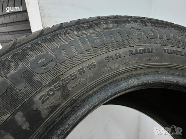 2бр летни гуми 205/55/16 CONTINETAL L05639, снимка 4 - Гуми и джанти - 54527860