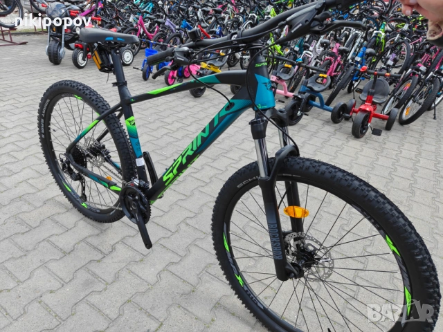 PA Велосипед 27.5" APOLON черен/син, снимка 4 - Велосипеди - 54277008