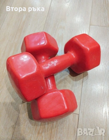 Дъмбели 2 бр по 10 кг
