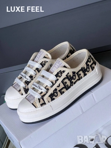 Dior ⚜️Дамски Кецове, снимка 13 - Кецове - 54368557