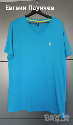 Us.polo assn мъжка тениска размер XL в син цвят 