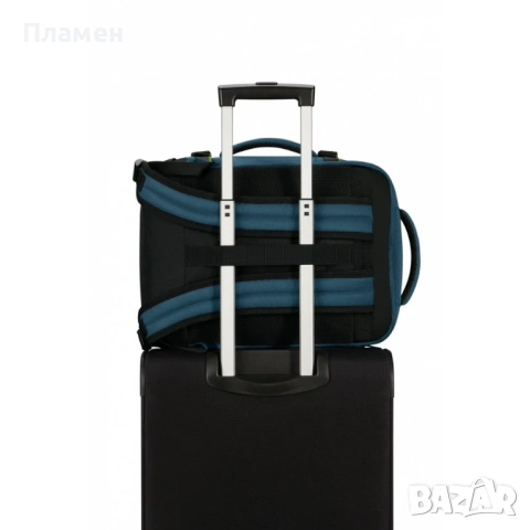 Раница American Tourister Take2cabin, размер MS за 15.6" лаптоп, Синьо Пристанище, снимка 8 - Раници - 54391253