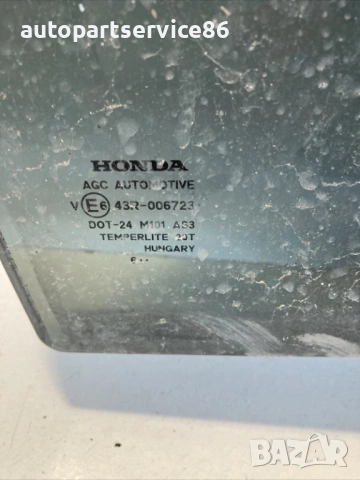 Стъкло за задна дясна врата за Honda CR-V 2.2 Cdti (2009), снимка 2 - Части - 54440529
