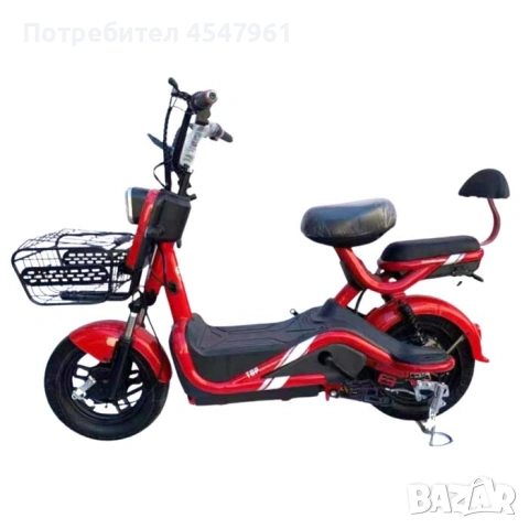 Електрически велосипед Motor9 500W | 45 км/ч | Аларма | Дистанционно управление, снимка 4 - Велосипеди - 54765998