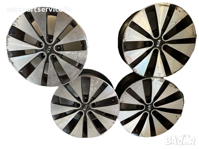 Комплект алуминиеви джанти 7.5x18 инча за Kia Optima (2012) OEM 529102T510