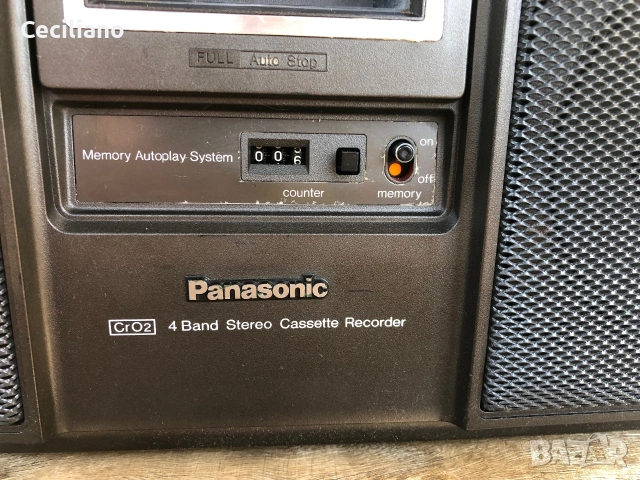 Радиокасетофон класика от края на 70-те години – PANASONIC RS-4350LJ., снимка 11 - Радиокасетофони, транзистори - 54994778