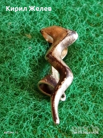 Ретро Арт стил сребърна висулка стил и елегантност 54204, снимка 3 - Колиета, медальони, синджири - 53982212