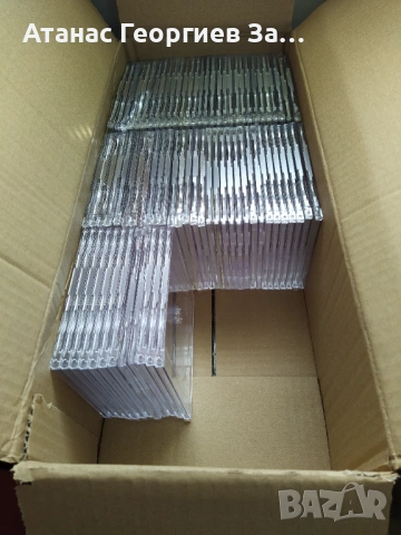 Празни кутии за CD и DVD дискове