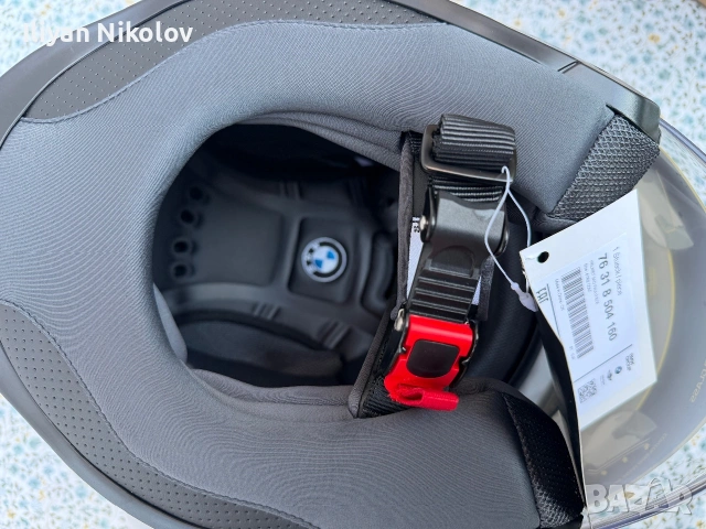  Каска BMW Motorrad Sao Paolo COM. Рамер 61-62, снимка 6 - Аксесоари и консумативи - 55179450