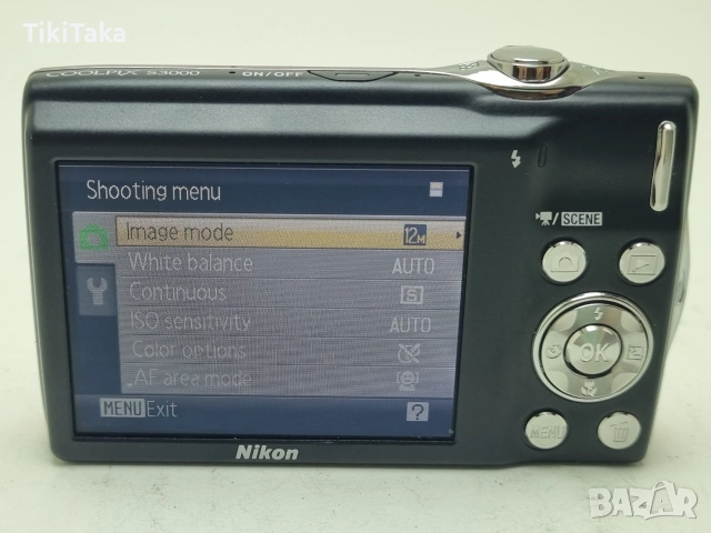 Nikon Coolpix S3000 12MP Digital Compact Camera RED 4x Zoom, снимка 7 - Фотоапарати - 55162626