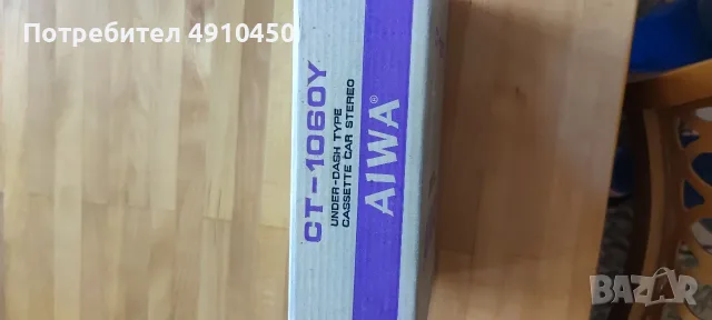 Касетофон и тонколони AIWA за автомобил , снимка 3 - Радиокасетофони, транзистори - 55570288