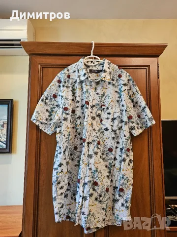 Лятна Мъжка Риза Dressman - 3XL, снимка 2 - Ризи - 55510992