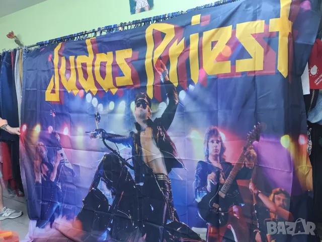 ГОЛЯМ  транспарант на JUDAS PRIEST