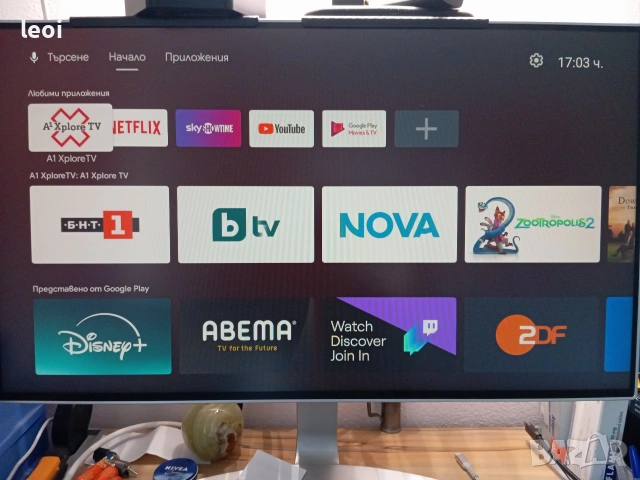 A1 AndroidTV BOX ZTE ZX10, снимка 2 - Приемници и антени - 54807473