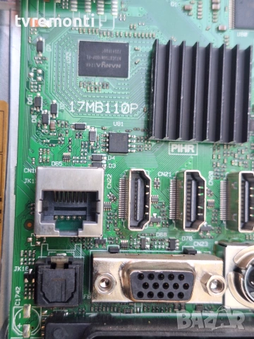 MAIN BOARD, 17MB110P , for 32inc DISPLAY VES315WNDS-2D-N14,  JVC модел LT-32VH52K, снимка 2 - Части и Платки - 55185721