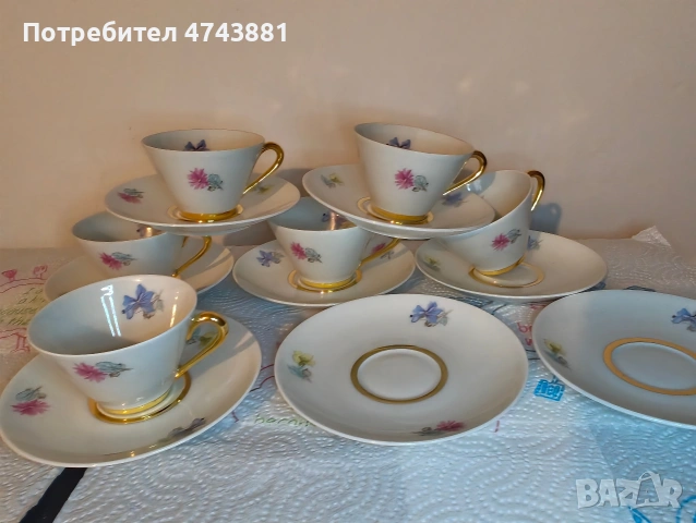 Порцеланови чаши за кафе, снимка 9 - Сервизи - 55208100