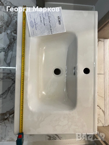 PVC шкаф с умивалник и колона Лисабон на Викард, 350 евро, снимка 5 - Шкафове - 54147697