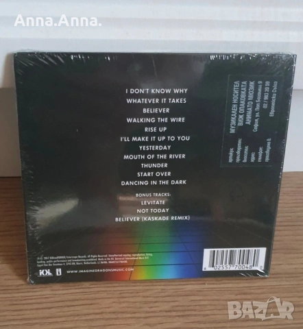 CD - диск Imagine Dragons - Evolve , нов., снимка 2 - CD дискове - 54931997