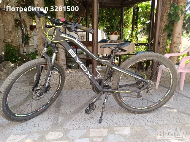 Велосипед Byox - Аlloy hdb B7 , 27.5“, зелено