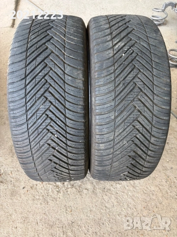 2 броя всесезонни гуми 245/45/19 Hankook, снимка 4 - Гуми и джанти - 54441524
