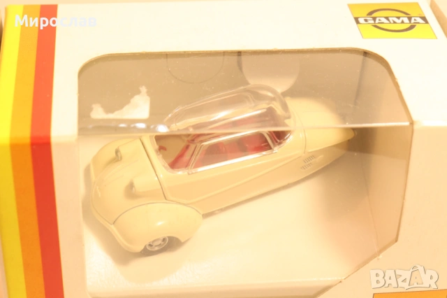 1:43 GAMA MESSERSCHMITT КОЛИЧКА МОДЕЛ, снимка 3 - Колекции - 54114220
