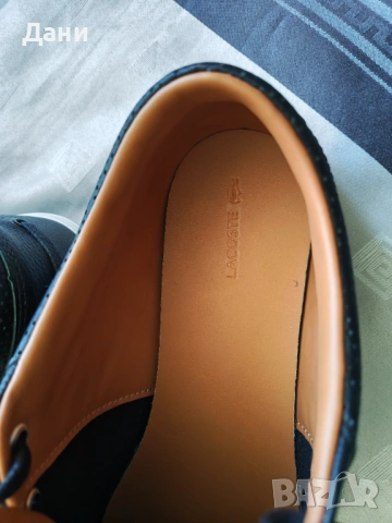 Оригинални мъжки кецове Lacoste Bayliss Vulc PRM – Размер 44.5, снимка 11 - Спортно елегантни обувки - 54554552