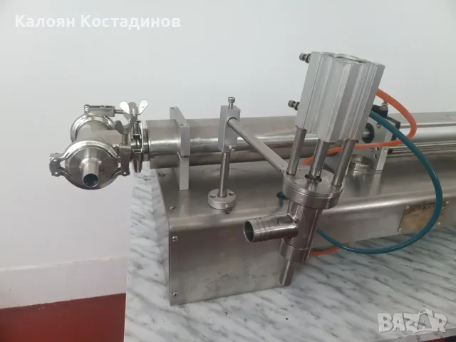  Дозираща пълначна пневматична машина за течности , снимка 3 - Други машини и части - 55575068