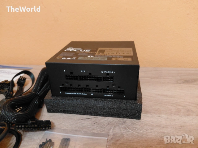 Захранване Seasonic 550W, FOCUS GX Series, 80 PLUS Gold, снимка 3 - Захранвания и кутии - 55151806
