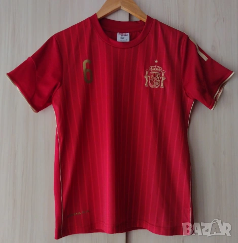 #6 Iniesta Spain - юношеска футболна тениска на Испания, снимка 12 - Футбол - 54901334