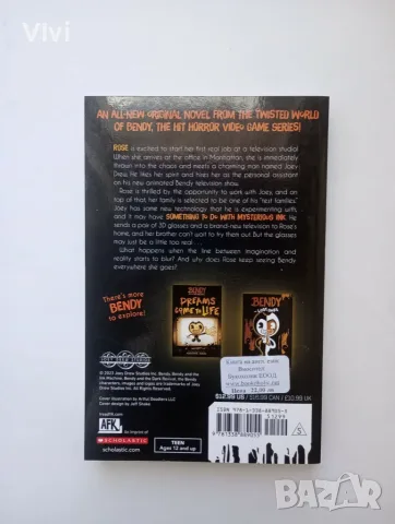 Книга Bendy: Fade to Black нова, на английски, снимка 2 - Списания и комикси - 55561443