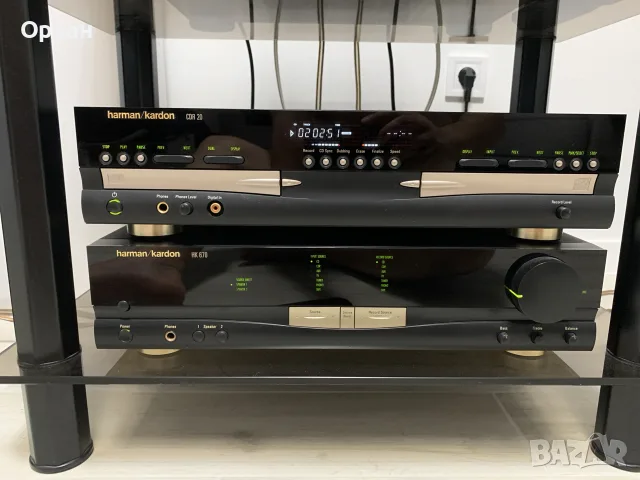 Harman/Kardon CDR 20 — Двоен CD Рекордер и Плеър (Магазиново състояние