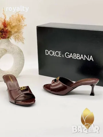 Dolce & Gabbana Нови Дамски Чехли и Чанта Различни Цветове , снимка 7 - Чанти - 55317120