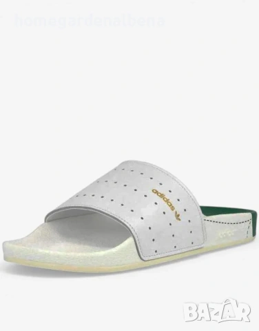 Adidas Adilette Slides White унисекс джапанки бели slip-on размери 37 38 39 47