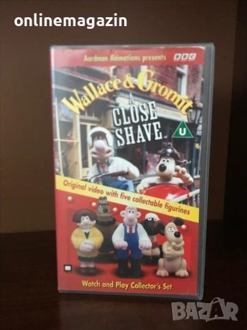 Видеокасета “ Wallace & Gromit “ VHS