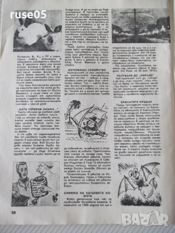 Списание "Космос - брой 4 - 1985 г." - 64 стр., снимка 5 - Списания и комикси - 54543672